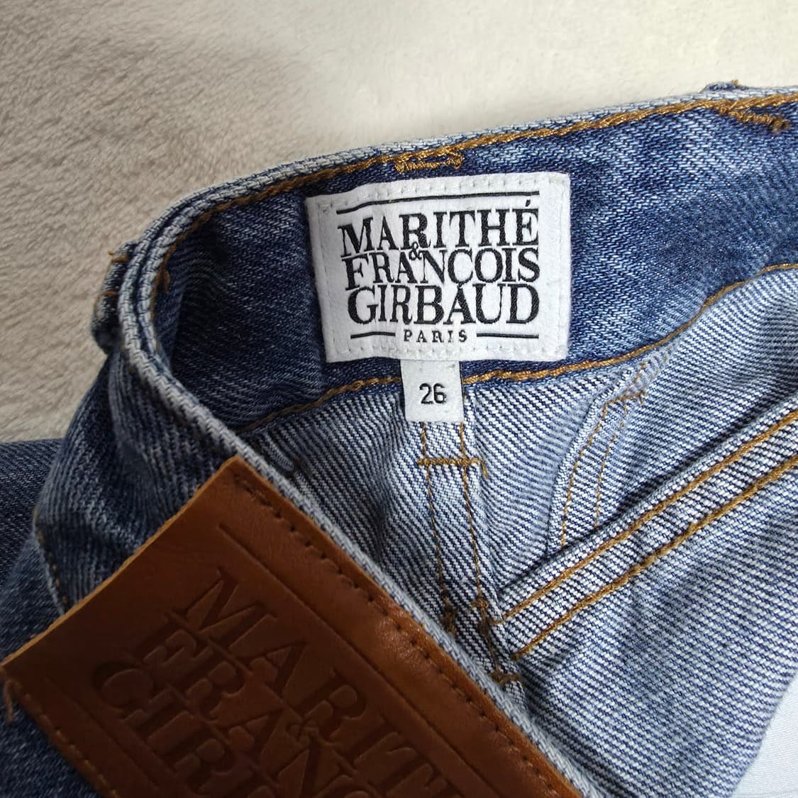 (26)여성 마리떼 프랑소와 저버 데님 팬츠 상품이미지5