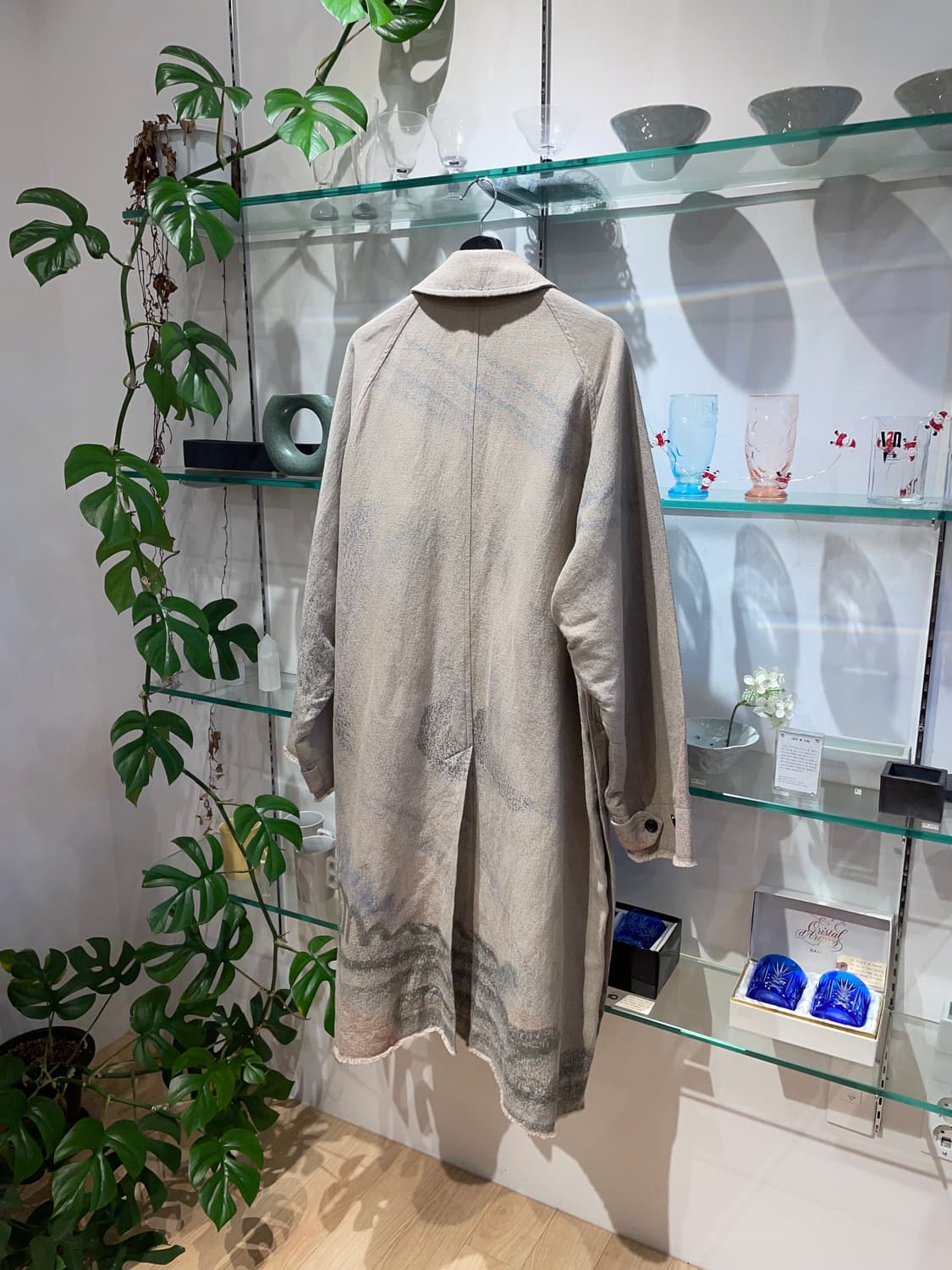 YOKE jacquard bal collar coat 상품이미지6