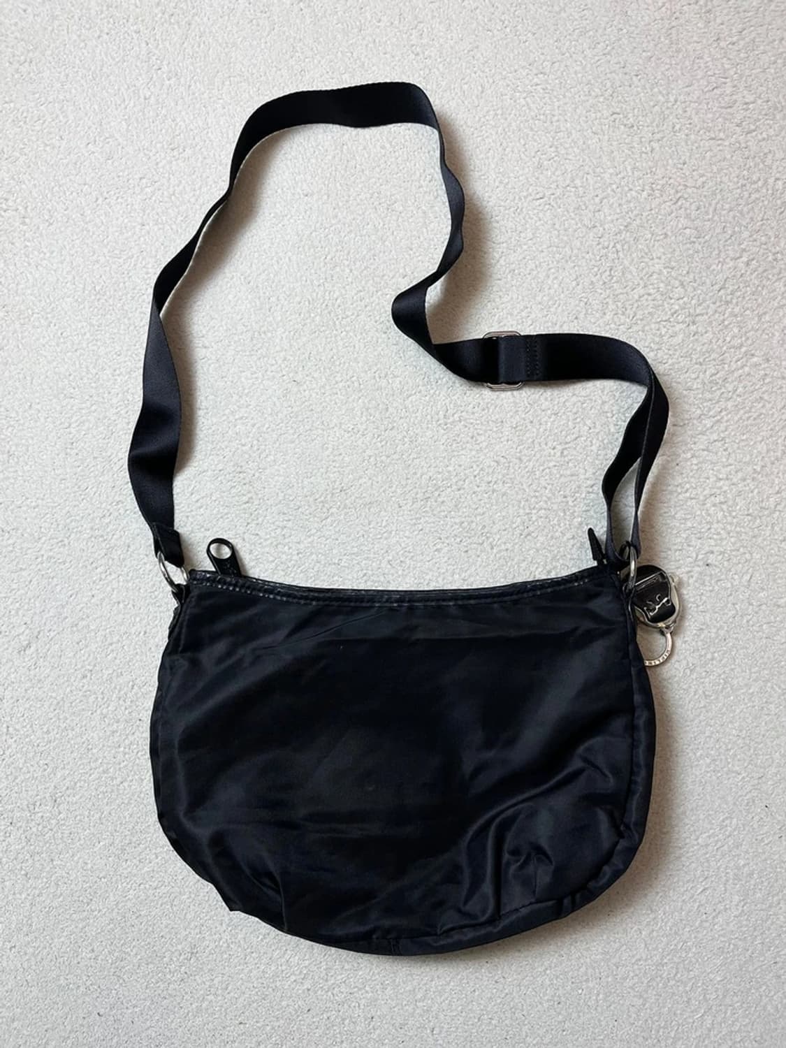 키플링 00s Y2K 글로시 배색 미니 크로스백 Q1240 상품이미지5