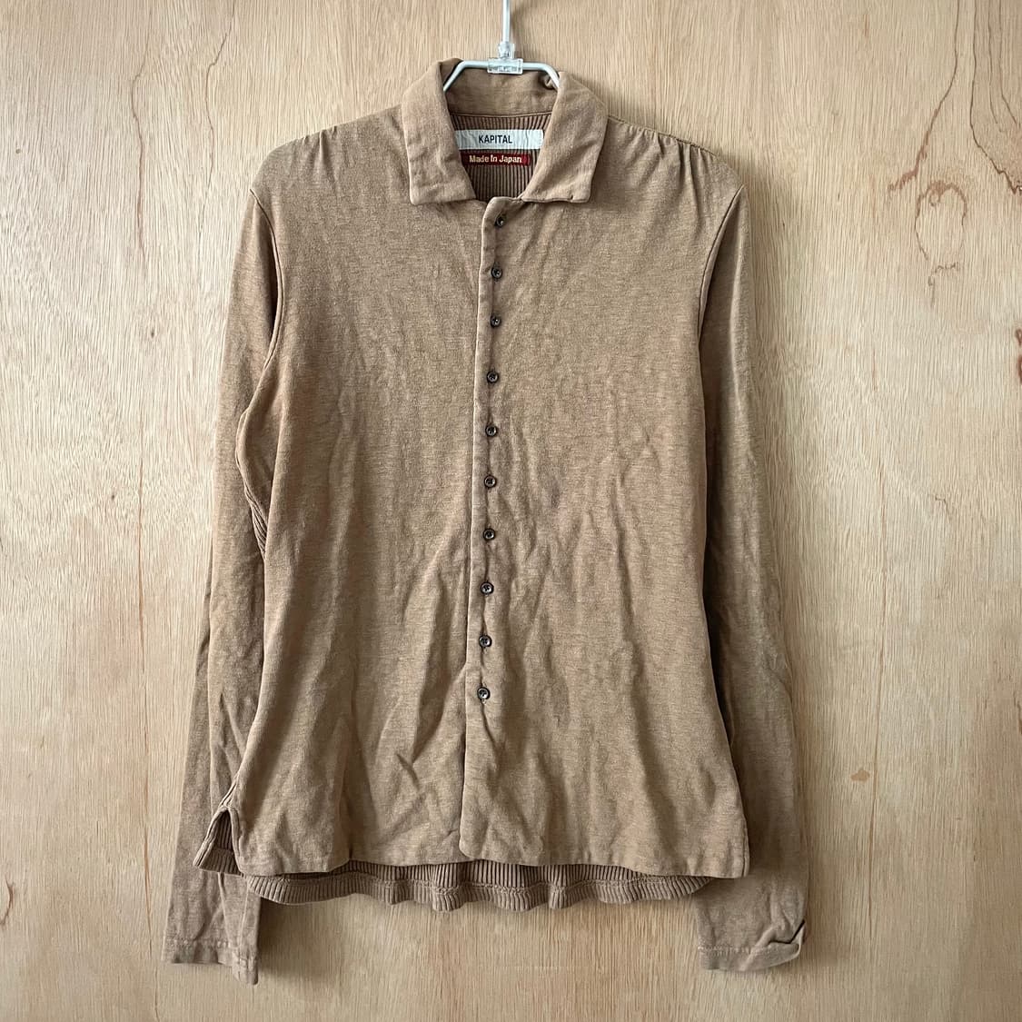 캐피탈 스웨트 버튼업 셔츠 상품이미지4