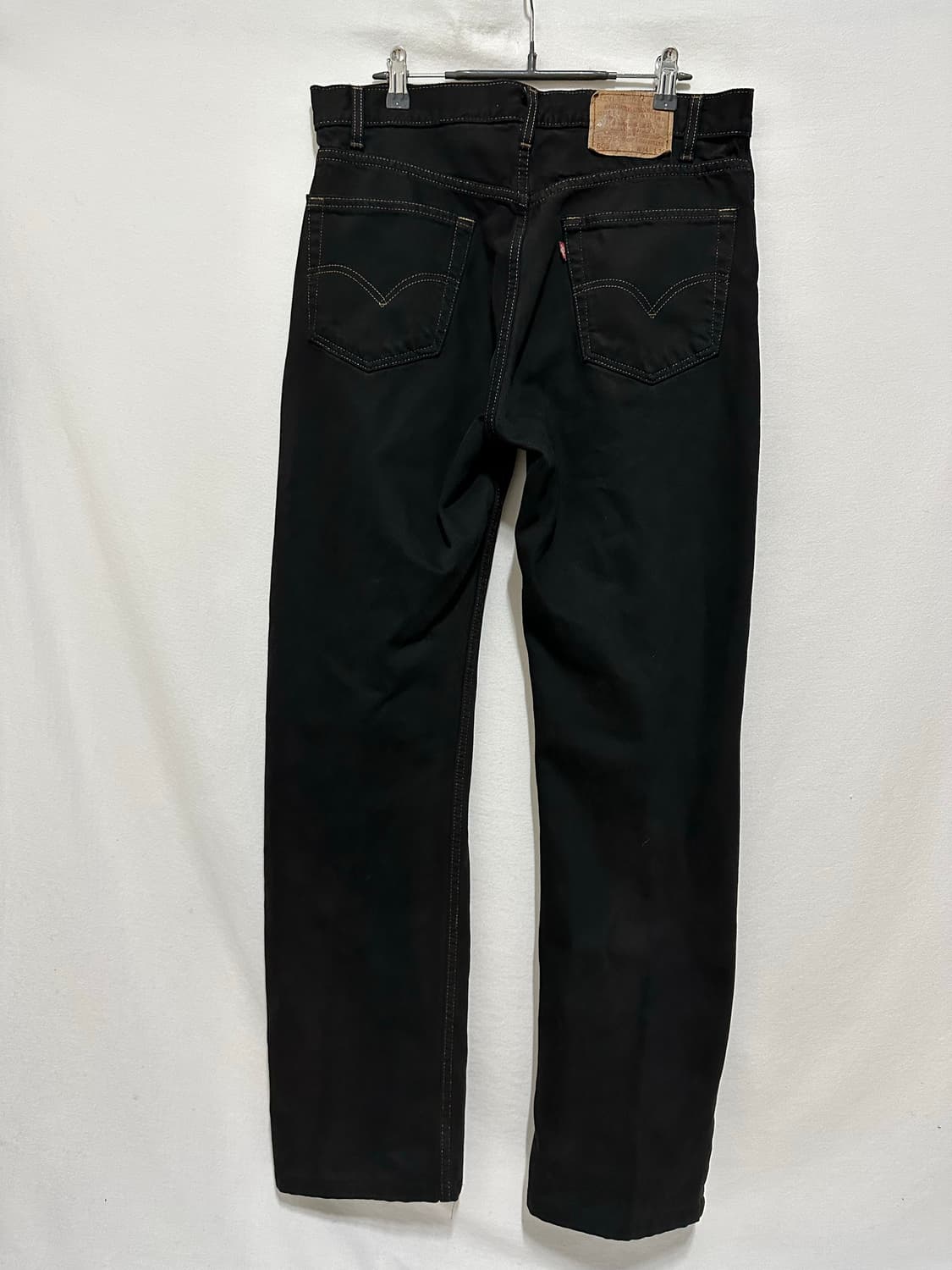 리바이스 505 블랙 데님 팬츠 상품이미지2