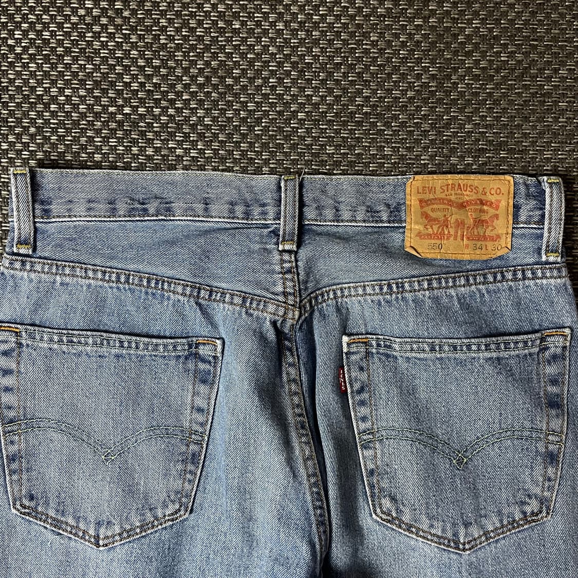 (34) 리바이스550 34X30 중청 데님 팬츠 상품이미지7