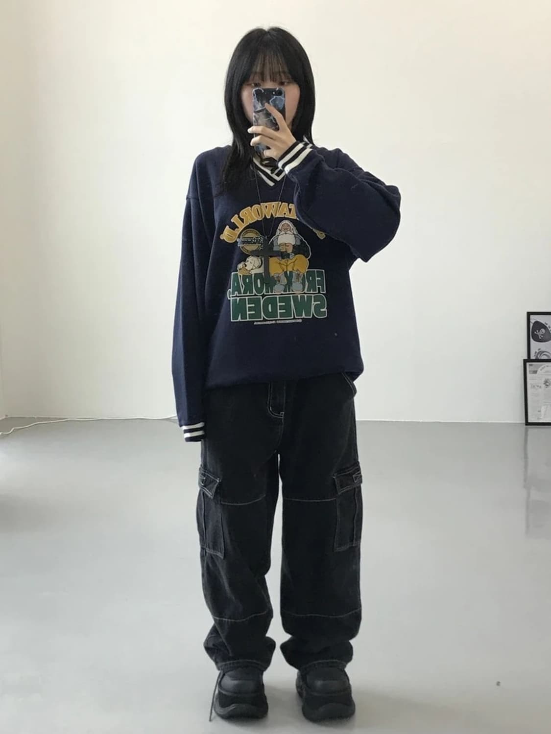 산타월드 프린팅 맨투맨 상품이미지2