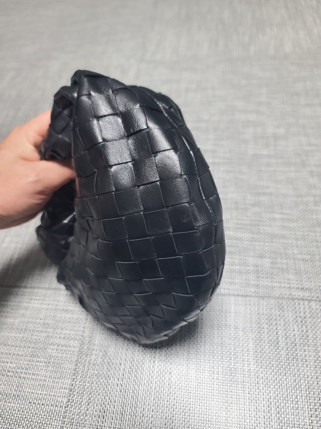 보테가베네타 조디백 미니 블랙 은장 토트백 상품이미지4