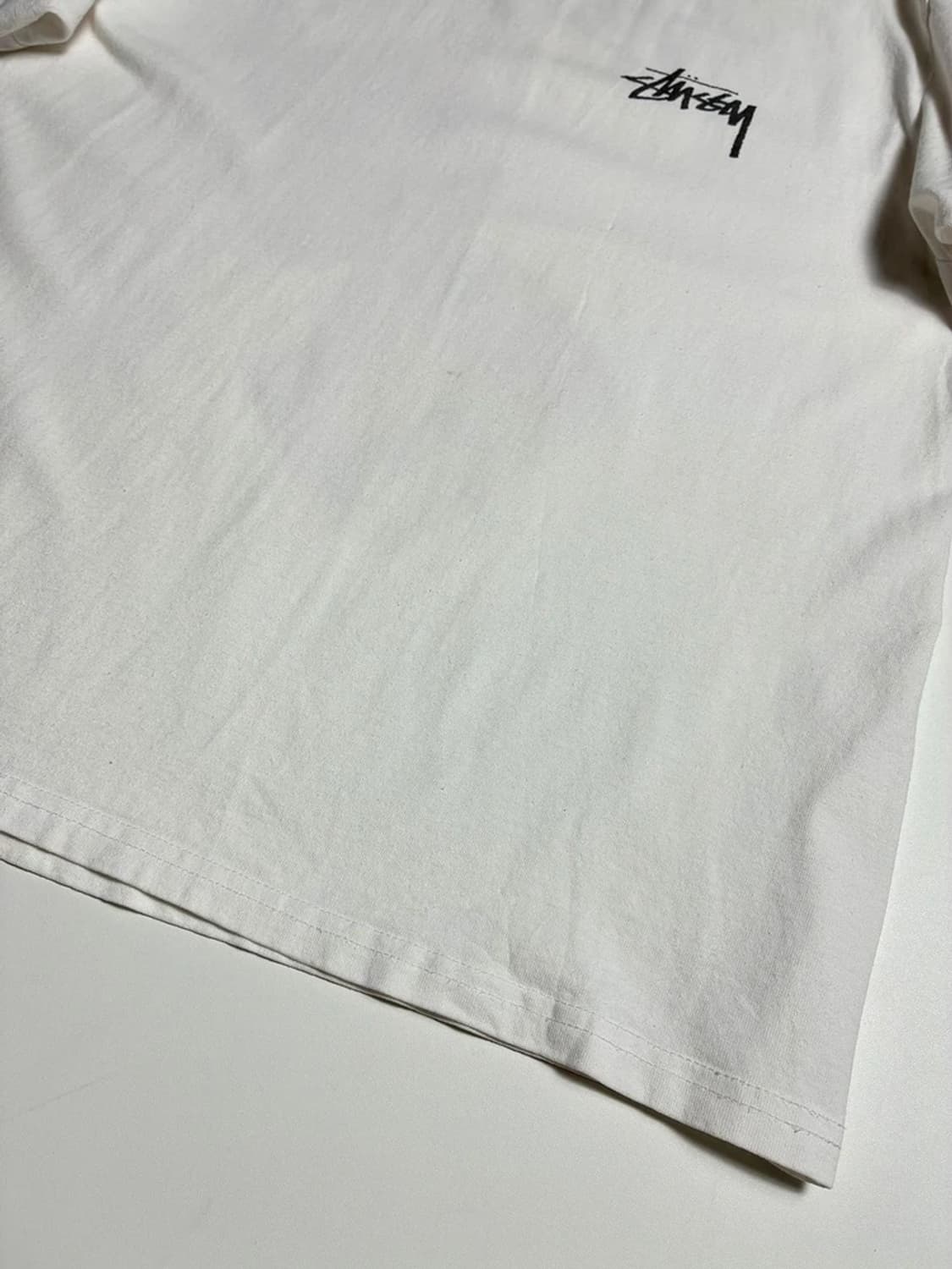 스투시 STUSSY 퍼지 다이스 코튼 반팔 티셔츠 R1395 상품이미지6