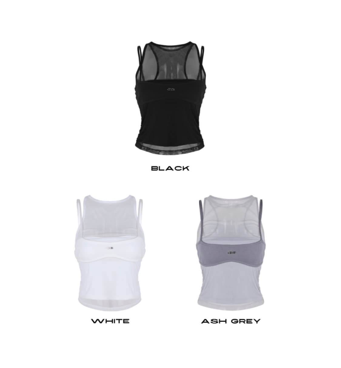 오도어 애쉬 슬리브리스 블랙 상품이미지1