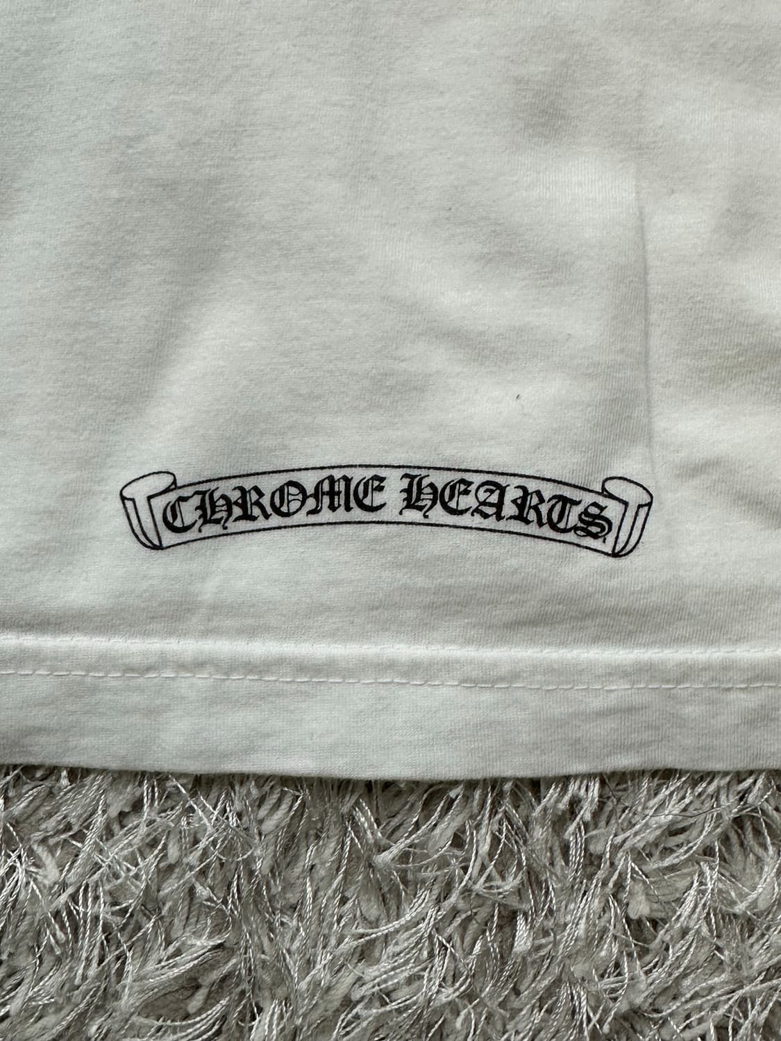 [L] 백화점판 정품 크롬하츠 멀티로고 반팔 화이트 상품이미지5