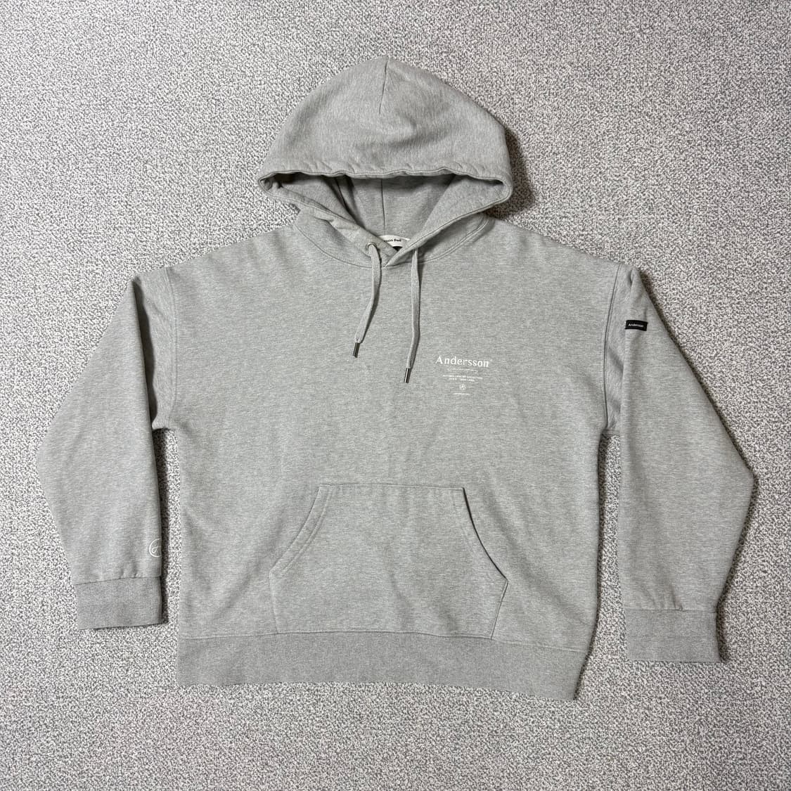 앤더슨벨 후드티 M 상품이미지4