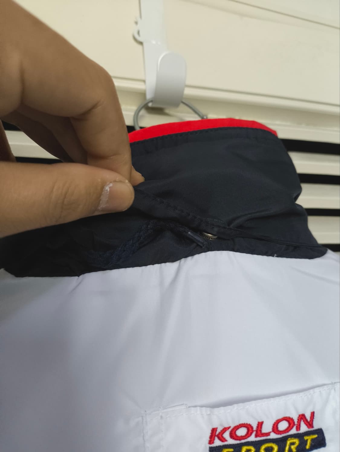 95 코오롱스포츠 레트로 바람막이 등산복 상품이미지5