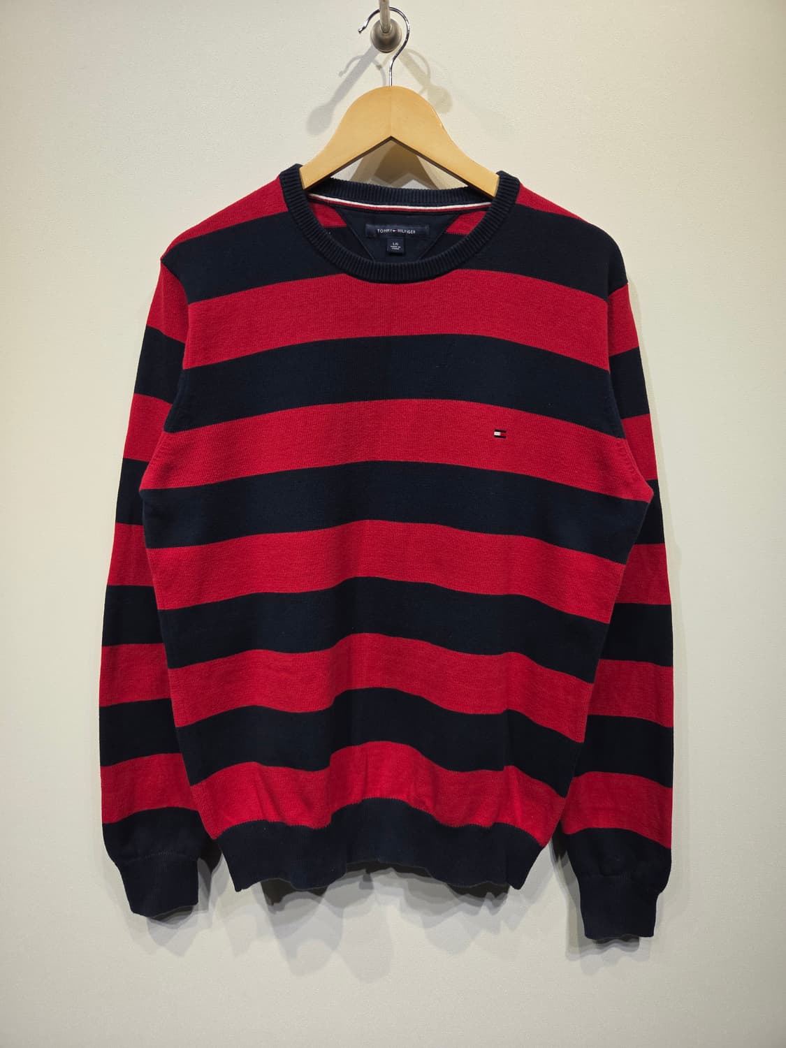 TOMMY HILFIGER 타미힐피거 스트라이프 코튼 니트 상품이미지2