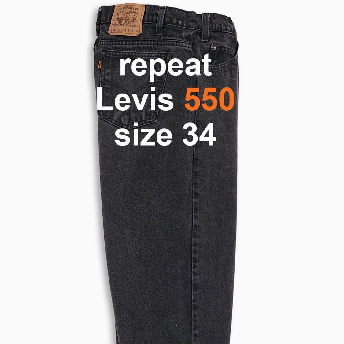리바이스 550 오렌지탭 34 사이즈 OR5503628 상품이미지1