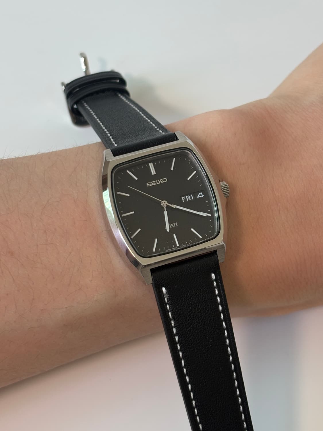 1990s Spirit Black Dial Square Quartz 상품이미지1
