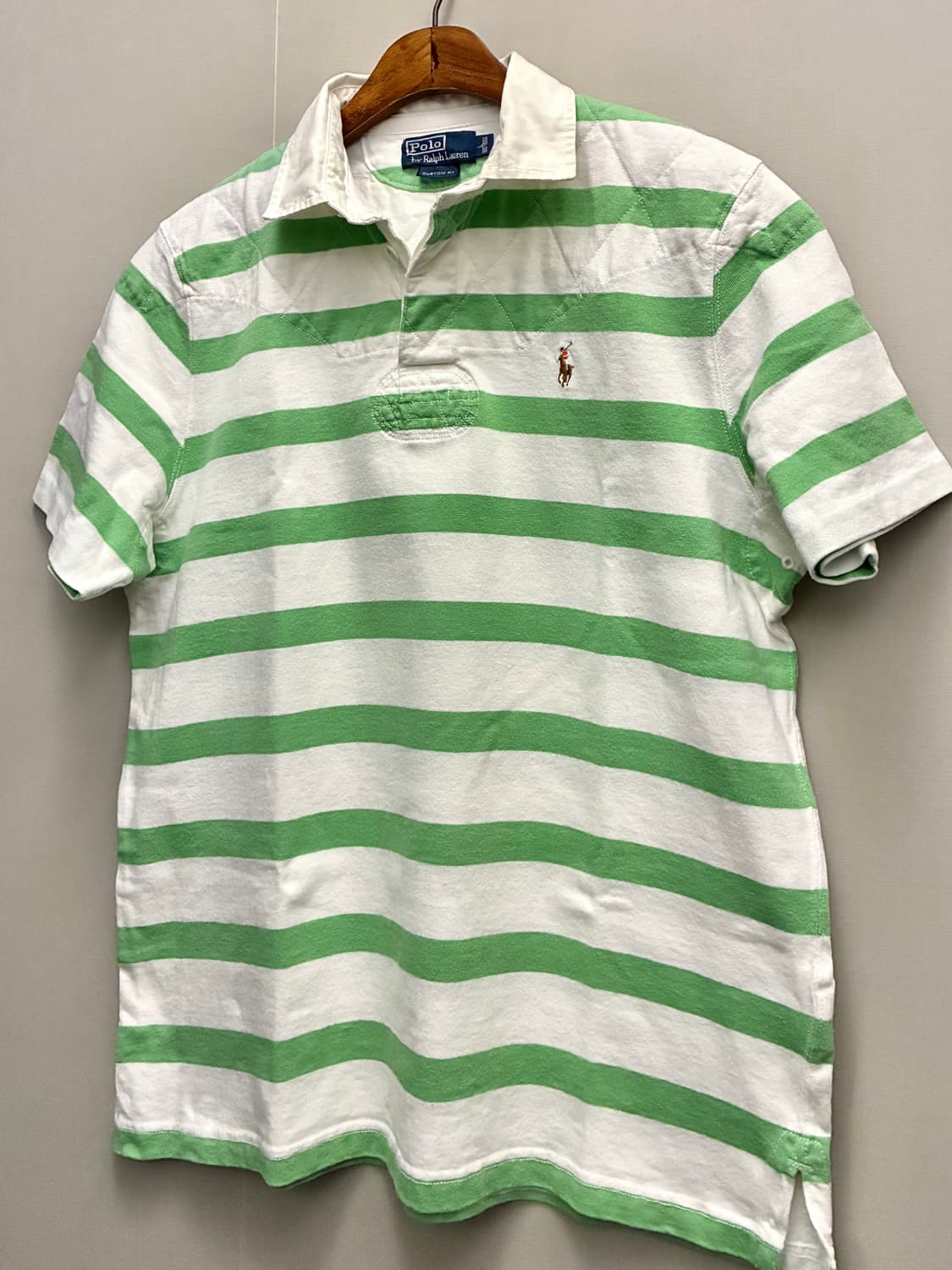 (L)POLO 폴로랄프로렌 럭비 스트라이프 반팔 PK카라티셔츠 상품이미지2