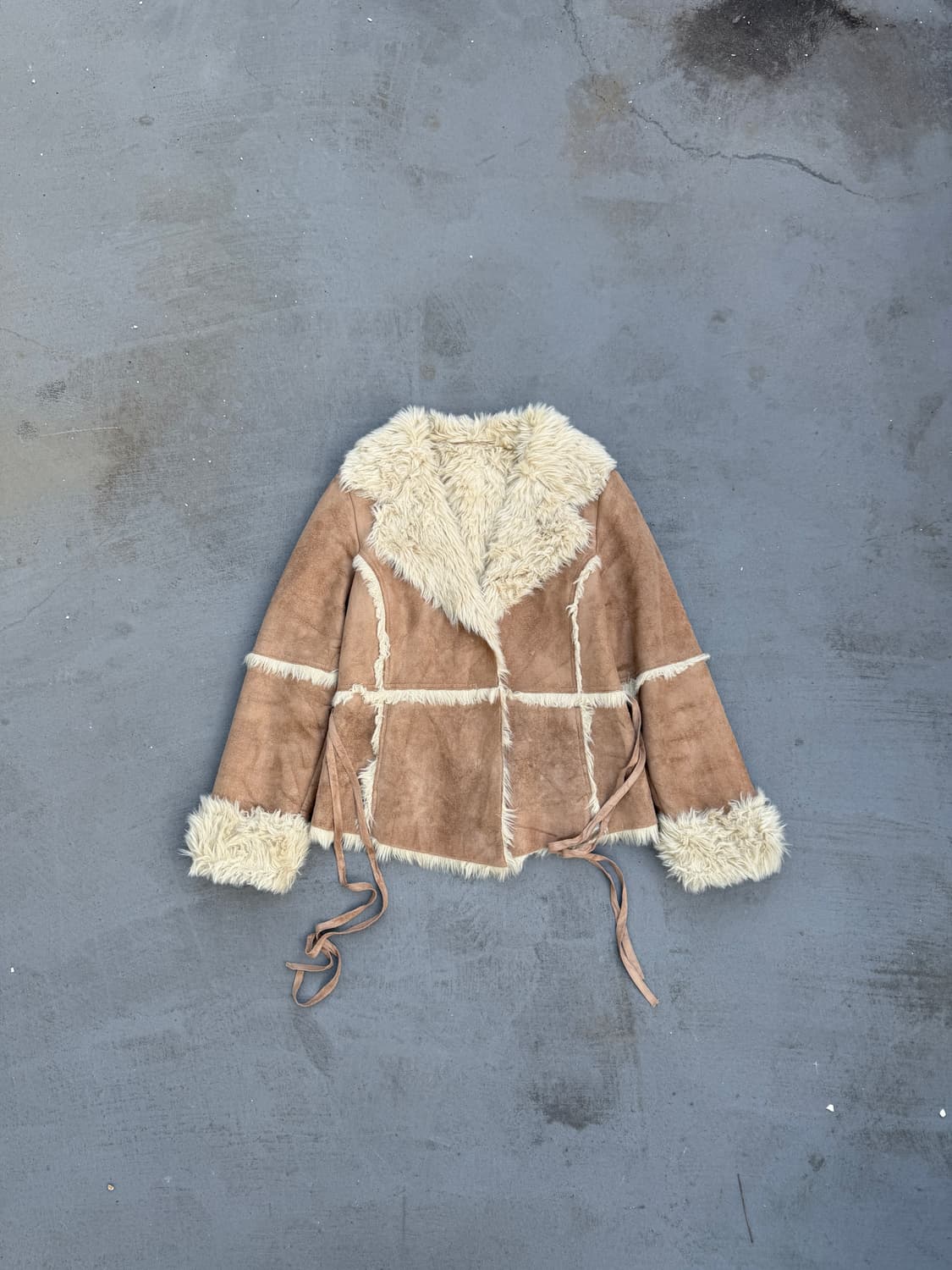 빈티지 리본 무스탕 상품이미지5