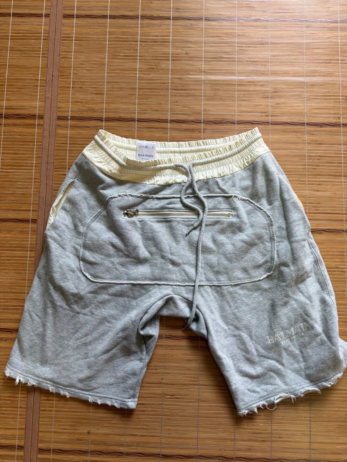 발망 비치웨어 쇼츠 반바지 코튼 20mm 모른닷 상품이미지1