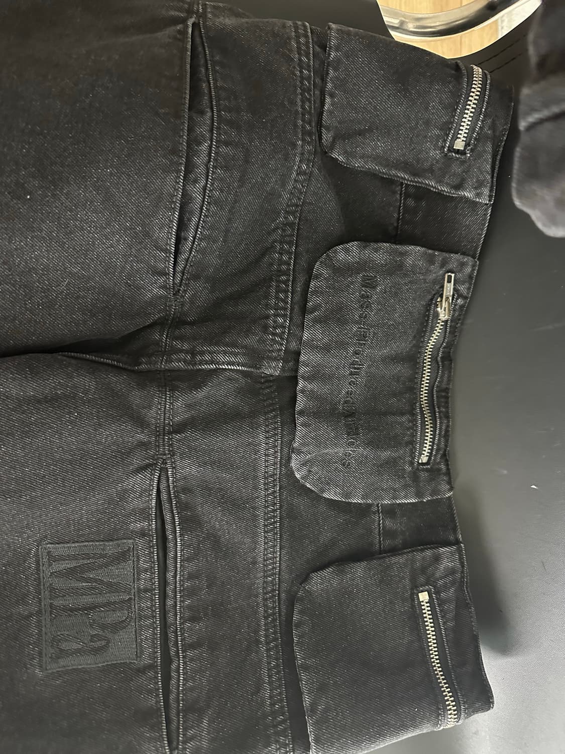 플라스틱프로덕트 블랙팬츠 상품이미지3