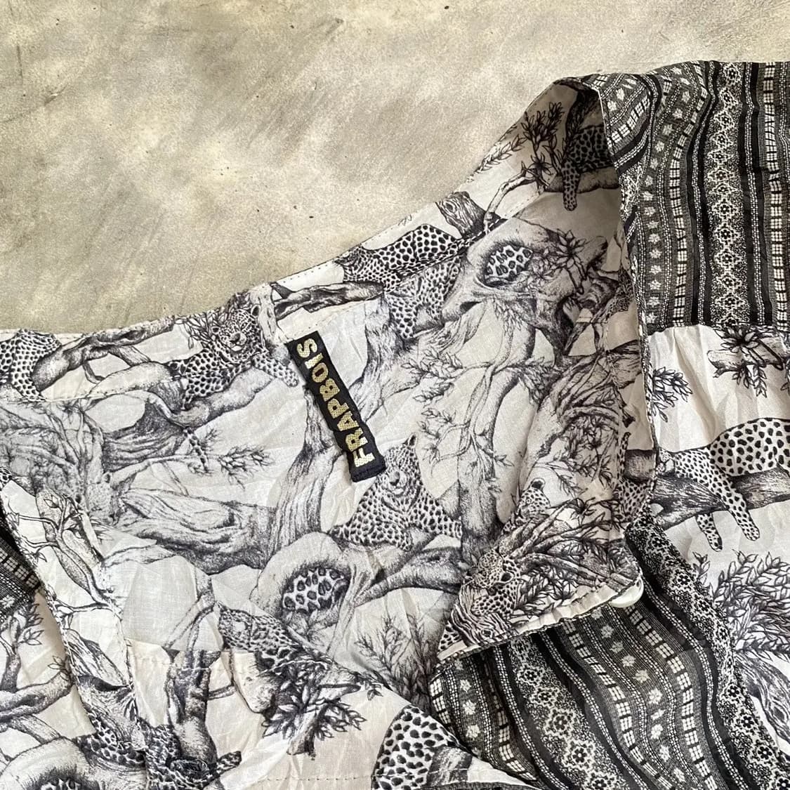 Frapbois x issey miyake 프라보아 셔츠 상품이미지6