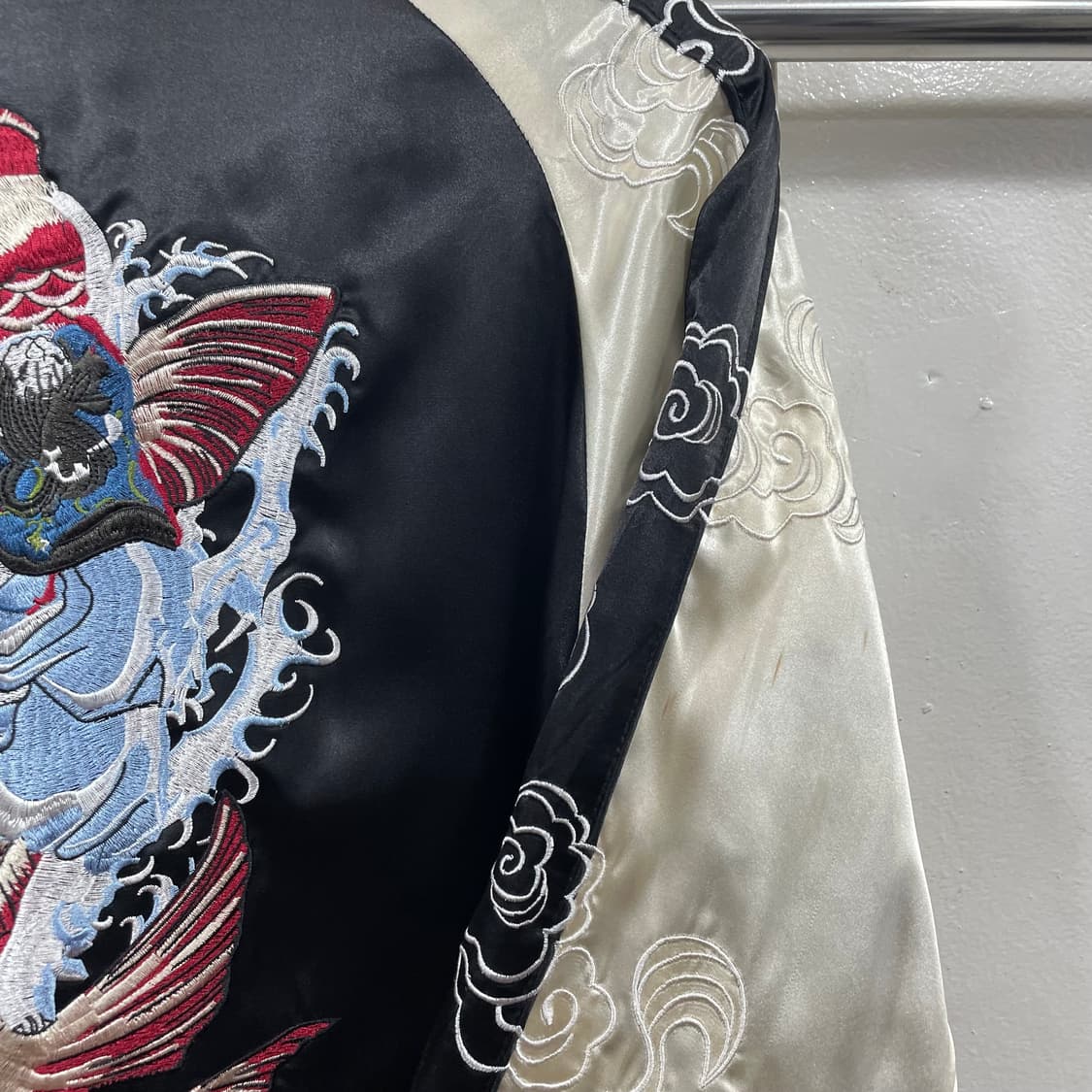 [XL] jpn 리버시블 벨벳 스카잔 상품이미지3