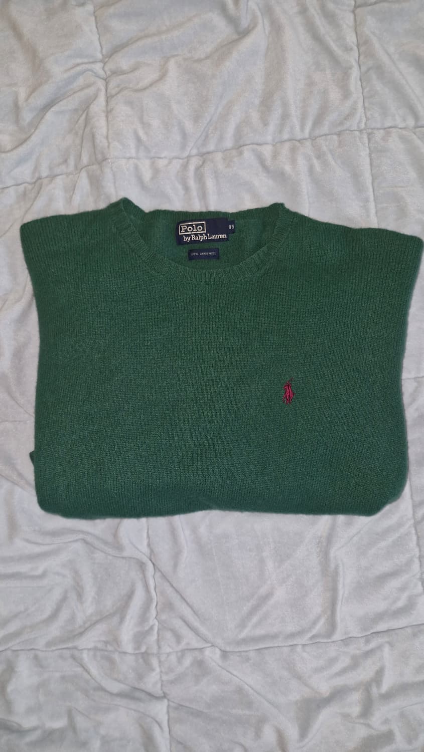 90s 빈티지 폴로 니트 상품이미지2