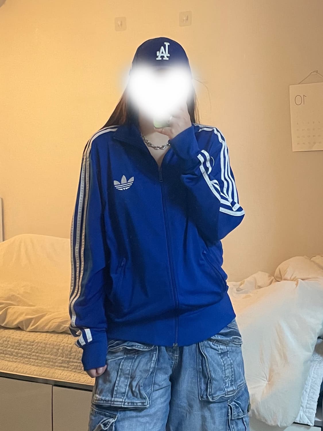 아디다스 파이어버드 블루 져지 상품이미지1