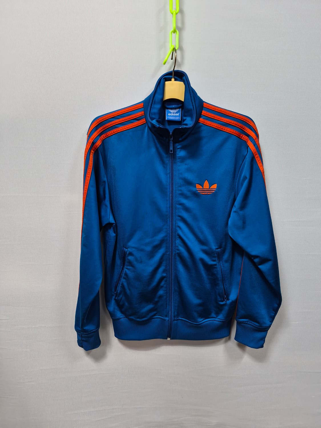 아디다스 파이어버드 트랙탑 져지 블루/오렌지 s 95 상품이미지1