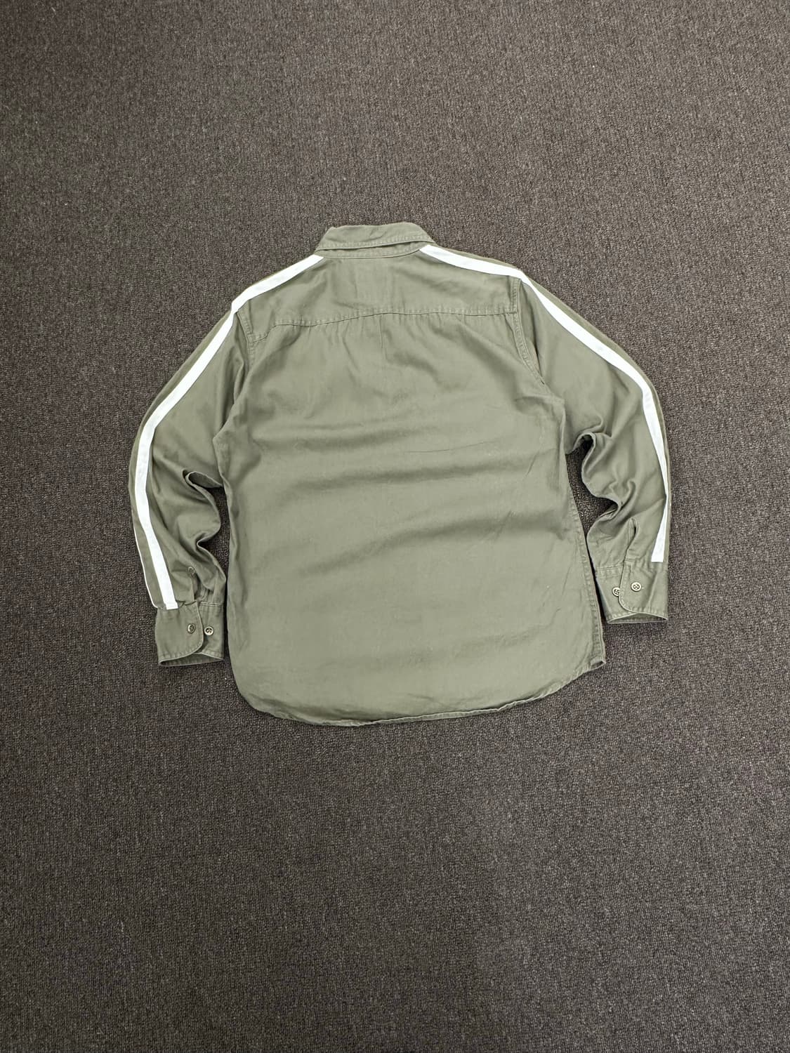 L)Dickies vintage 패치 디테일 카키 워크셔츠 상품이미지5