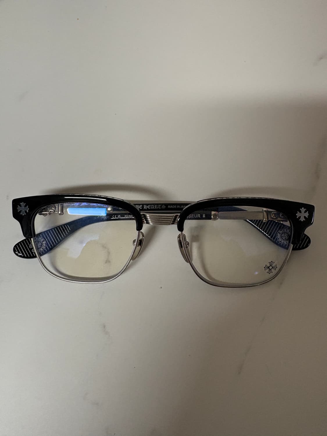 크롬하츠 안경 보넨노이슈어2 블랙/실버 상품이미지3