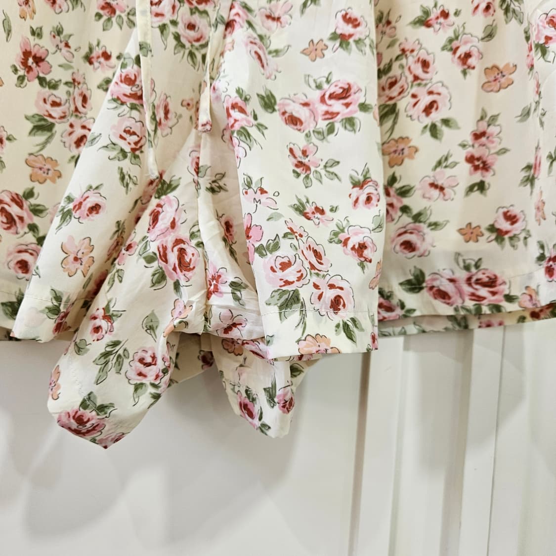 플라워 레이스업 큐롯팬츠 상품이미지5