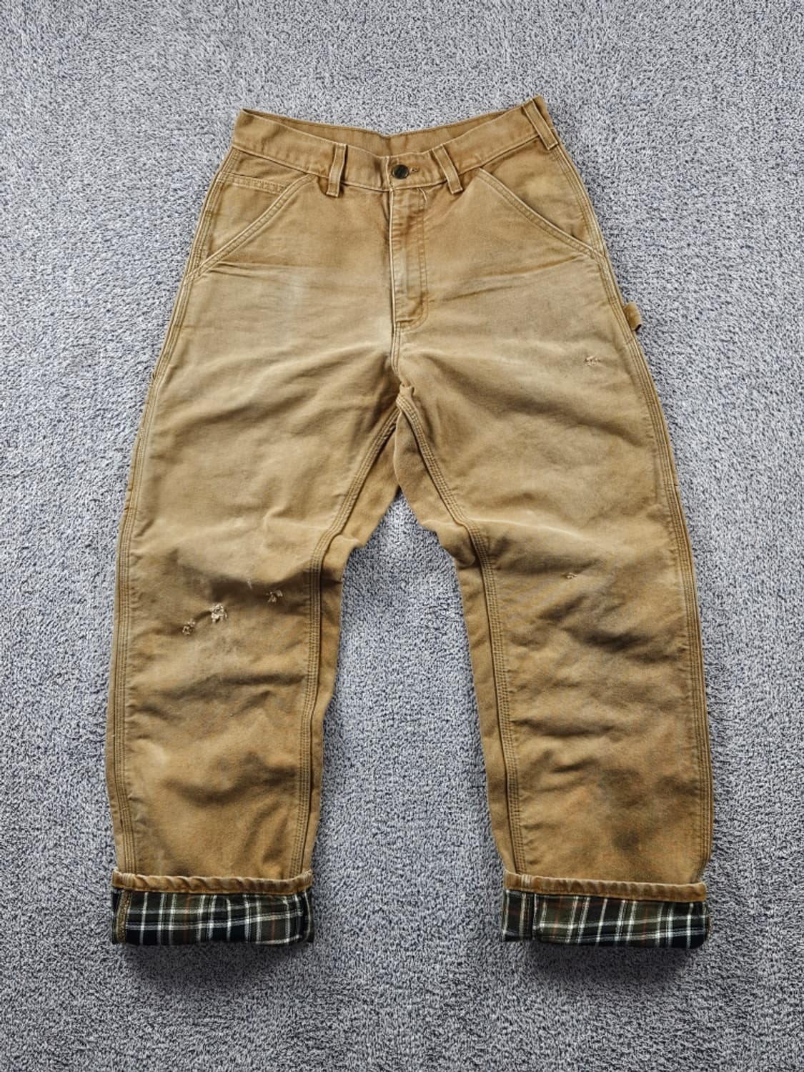 칼하트 헤비플란넬 덕 캔버스 카펜터 워크팬츠 ( 29X32 )/11103 상품이미지1