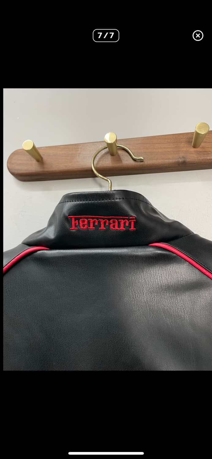 빈티지 페라리 레이싱 가죽 재킷 A2413 상품이미지7