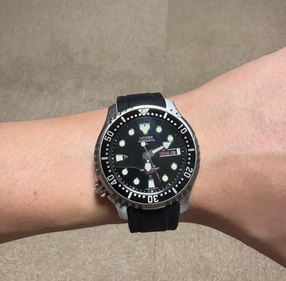 시티즌 복어 메탈밴드 NY0040 오토매틱 상품이미지3