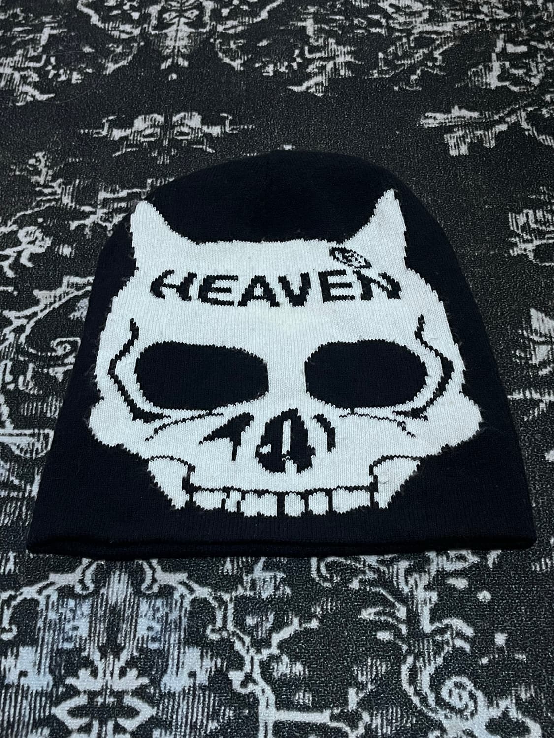 777mih 빈티지 스컬 비니 희귀매물 상품이미지2