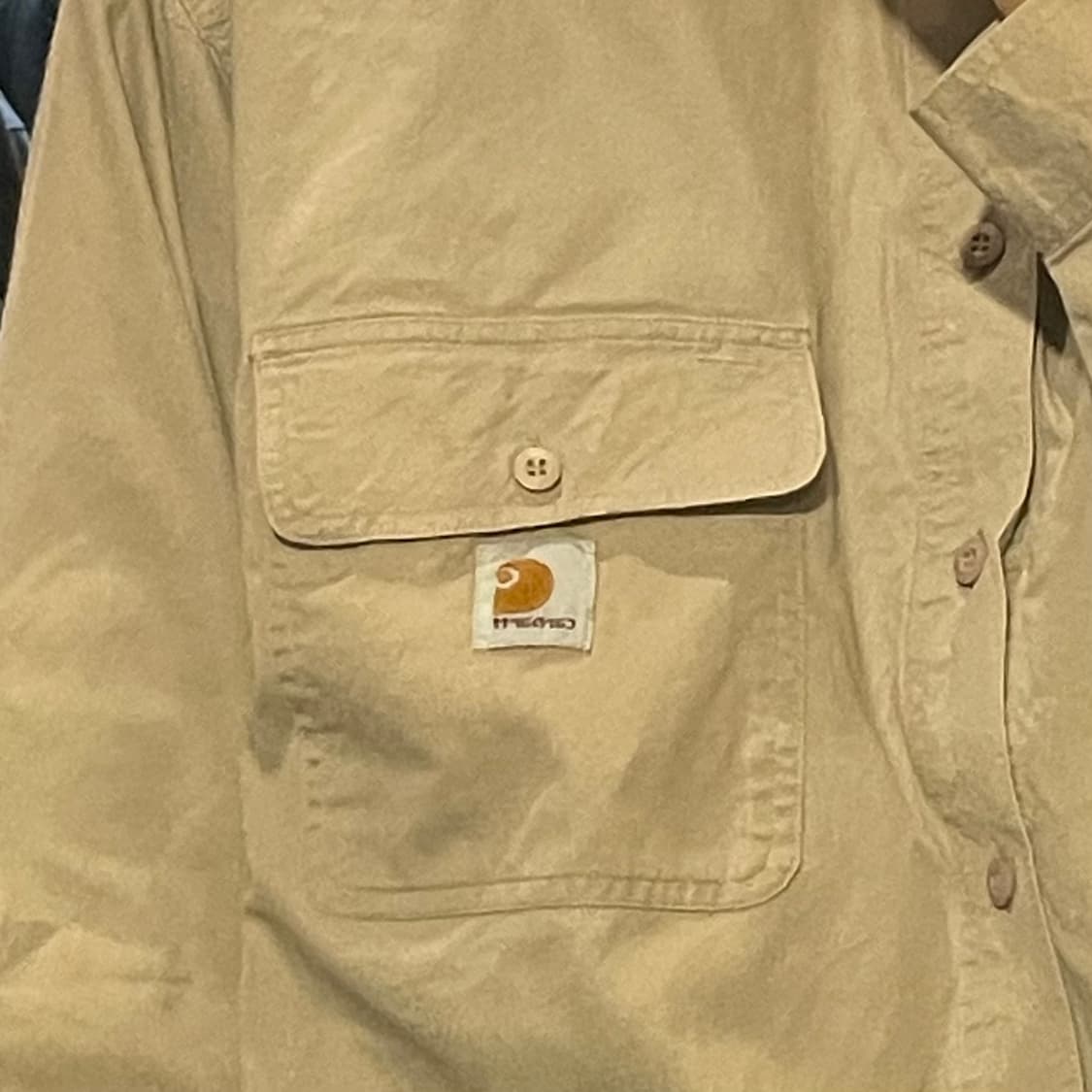 [IM] carhartt 칼하트 베이지 긴팔셔츠 상품이미지6