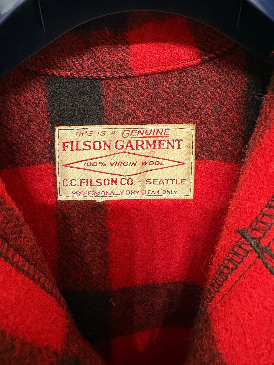 80‘s Filson Mackinaw Wool Cruiser Jacket 상품이미지3