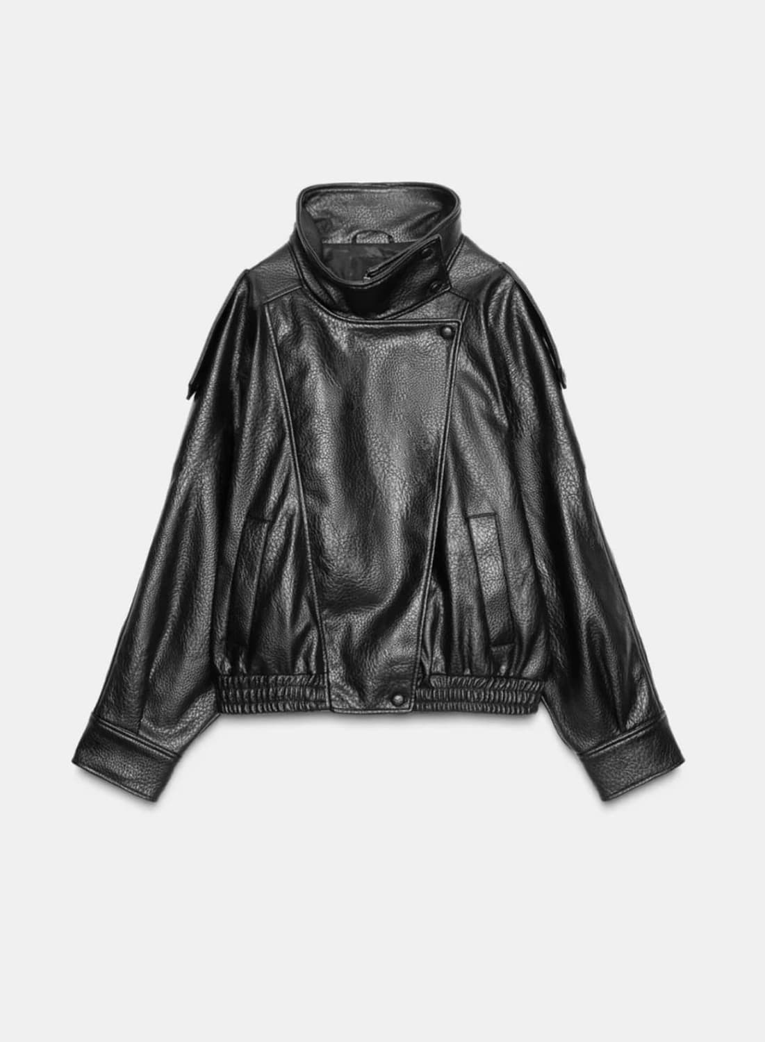 Zara 생로랑 가죽자켓 상품이미지1