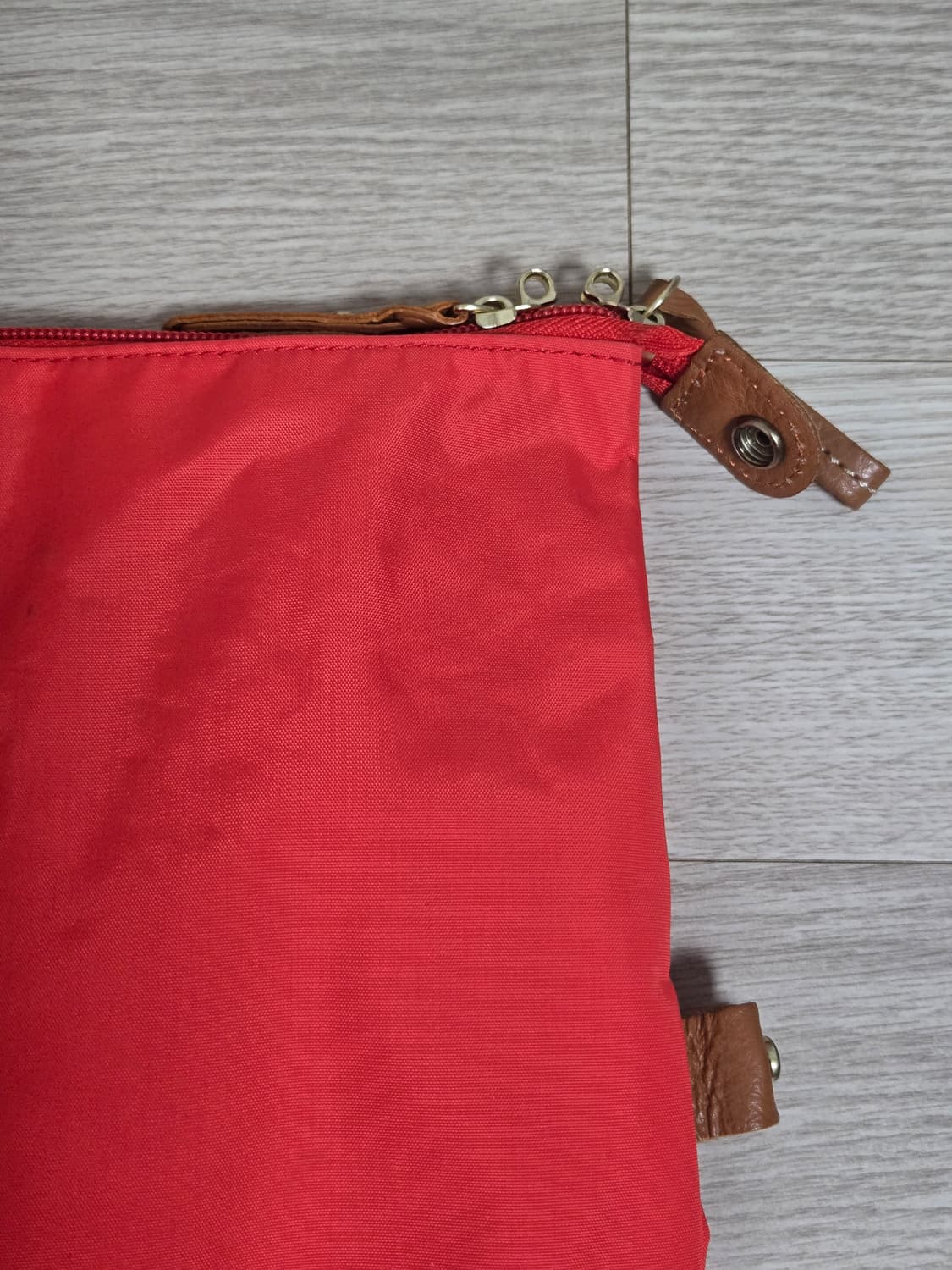 브릭스 레드 토트/숄더백 새상품 상품이미지4