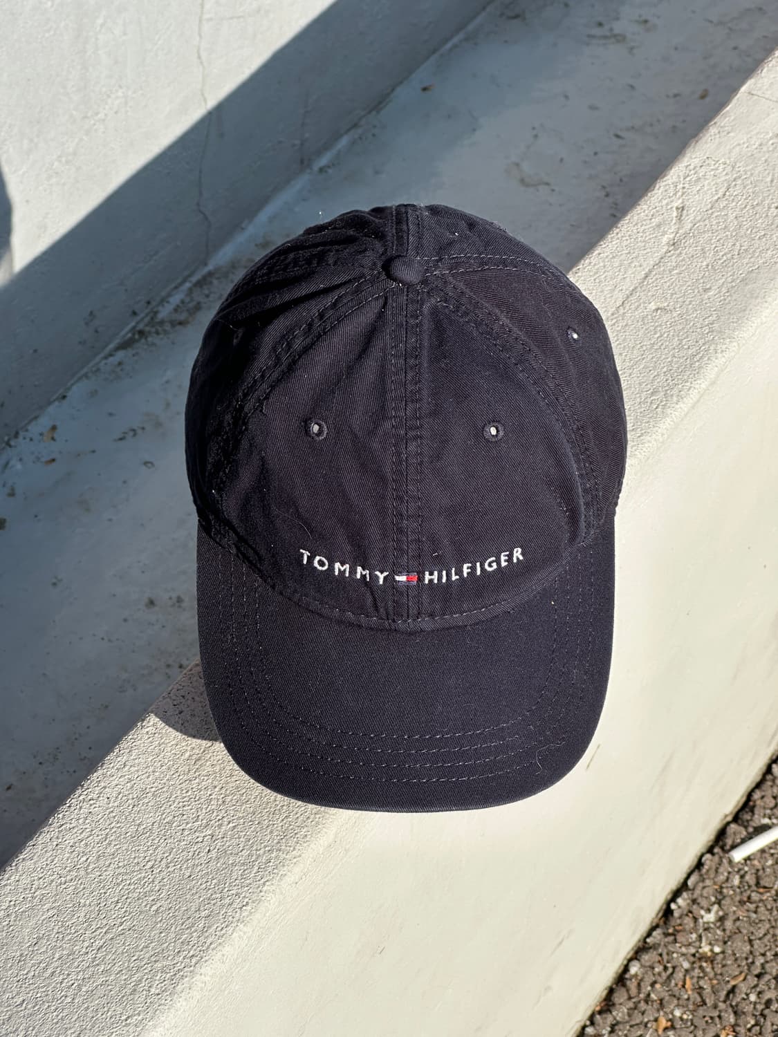 [M-L] 타미힐피거 네이비 볼캡 모자 상품이미지1
