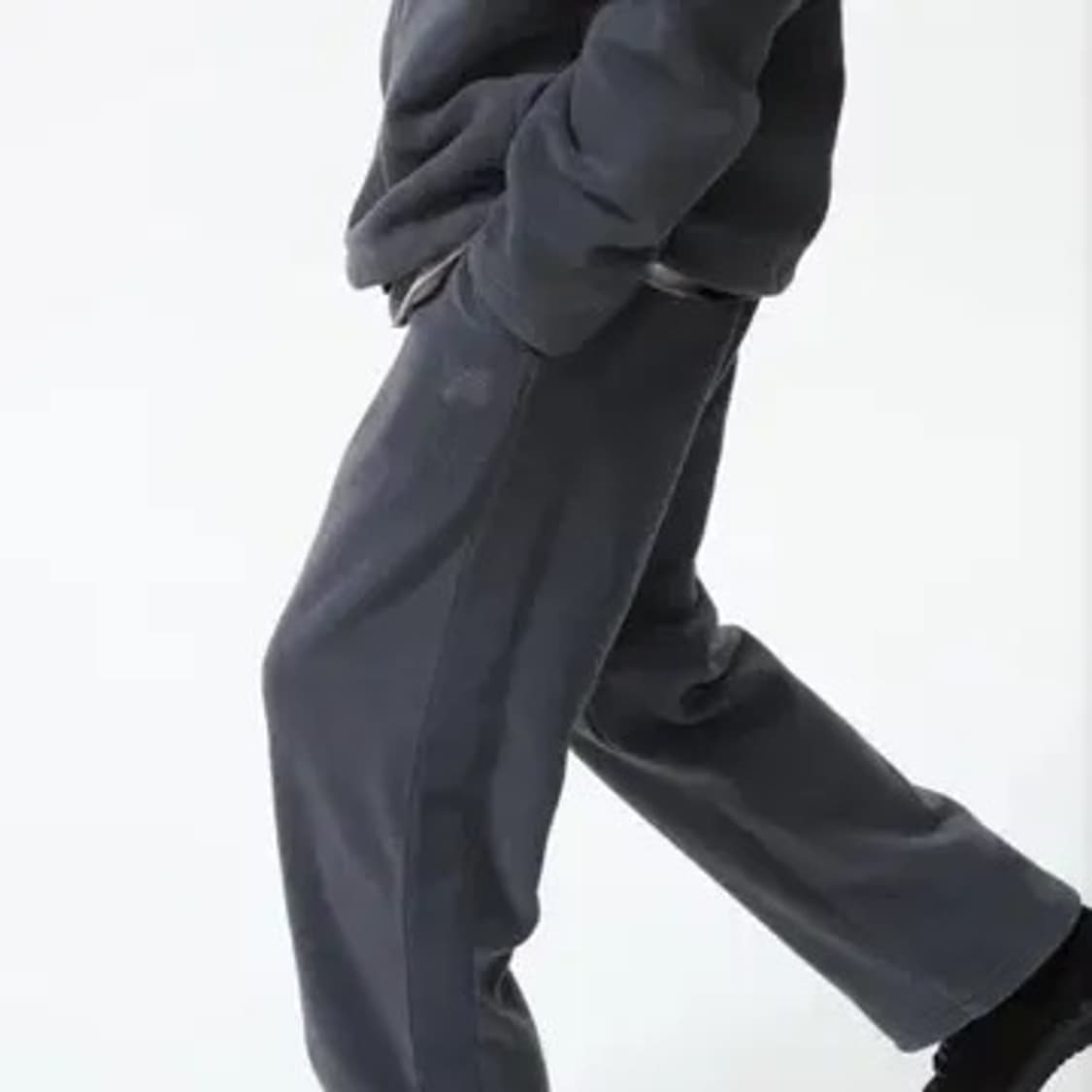 니들스x유니클로 와이트 플리스 팬츠 XXL 상품이미지2