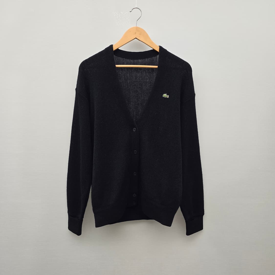 라코스테 블랙 가디건_서광 상품이미지1