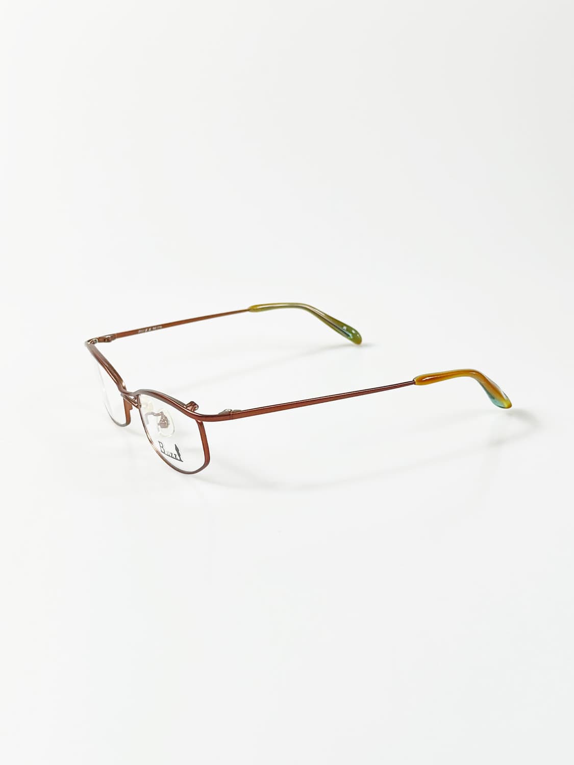 90s BUZZ 슬림 오벌 프레임 빈티지 안경 상품이미지3