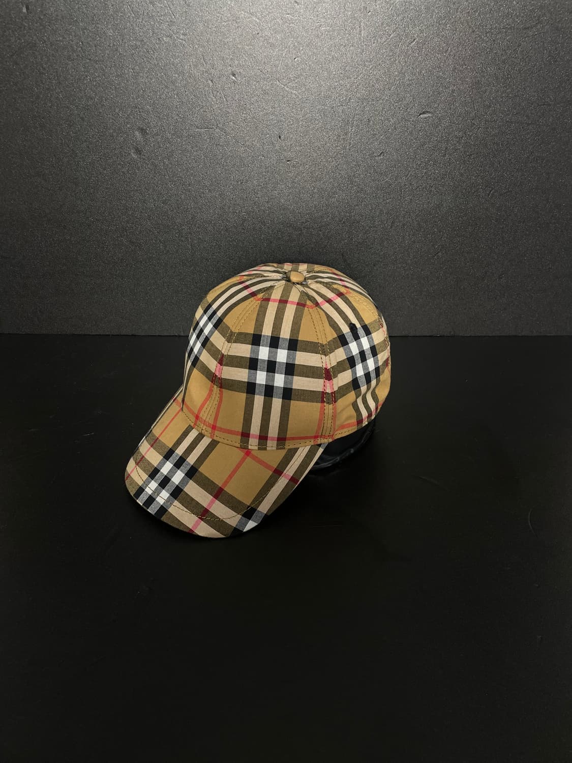 [S/M] 버버리 빈티지 노바 체크 볼캡 모자 상품이미지4