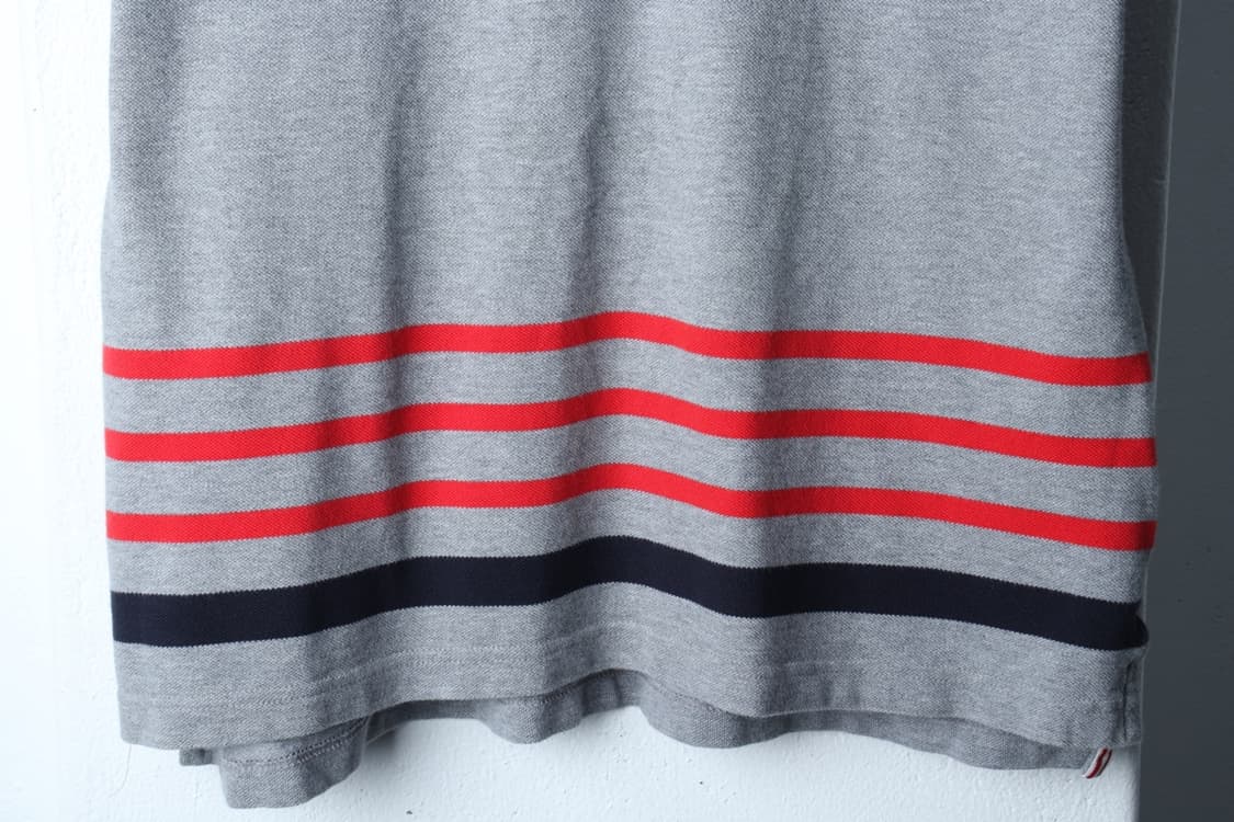 (2XL) 빈폴 반팔 카라 티셔츠 작은오염 빅사이즈 그레이-199983 상품이미지4