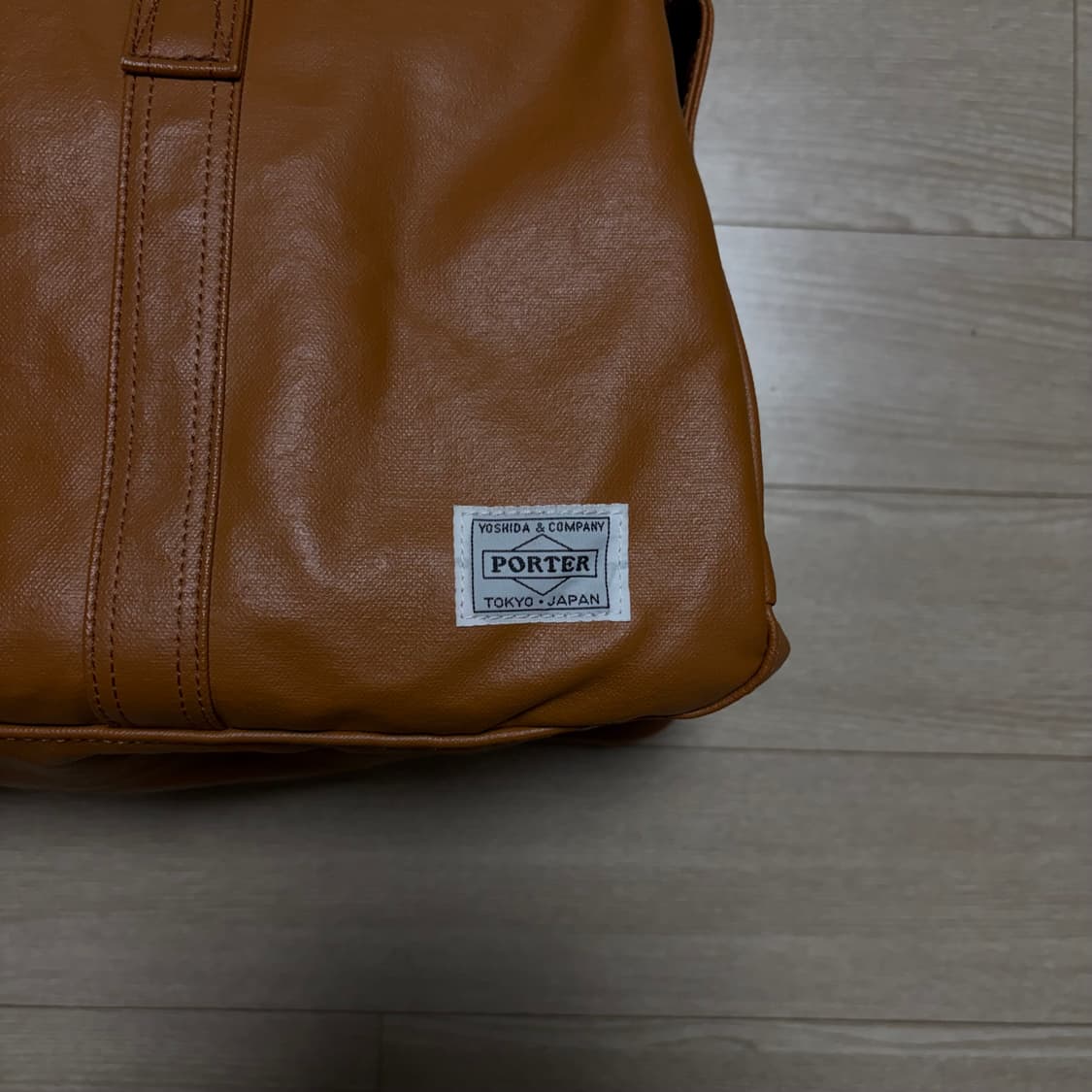 요시다포터 porter 프리스타일 보스턴백 카멜 상품이미지3