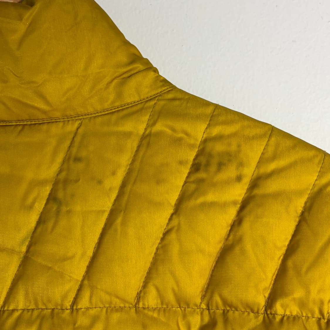 씨피컴퍼니 빈티지 옐로우 패딩 자켓 상품이미지4