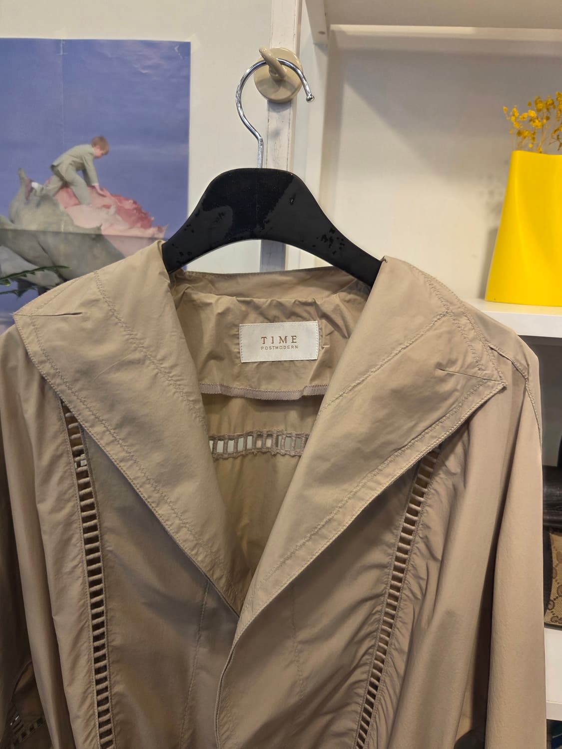 타임 아일렛 펀칭 바람막이 상품이미지4