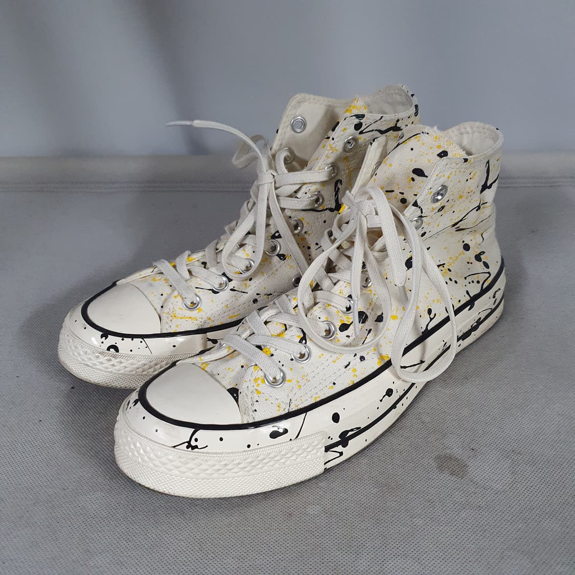 컨버스 척 70 빈티지 하이 페인트 스플래터 에그렛 상품이미지1