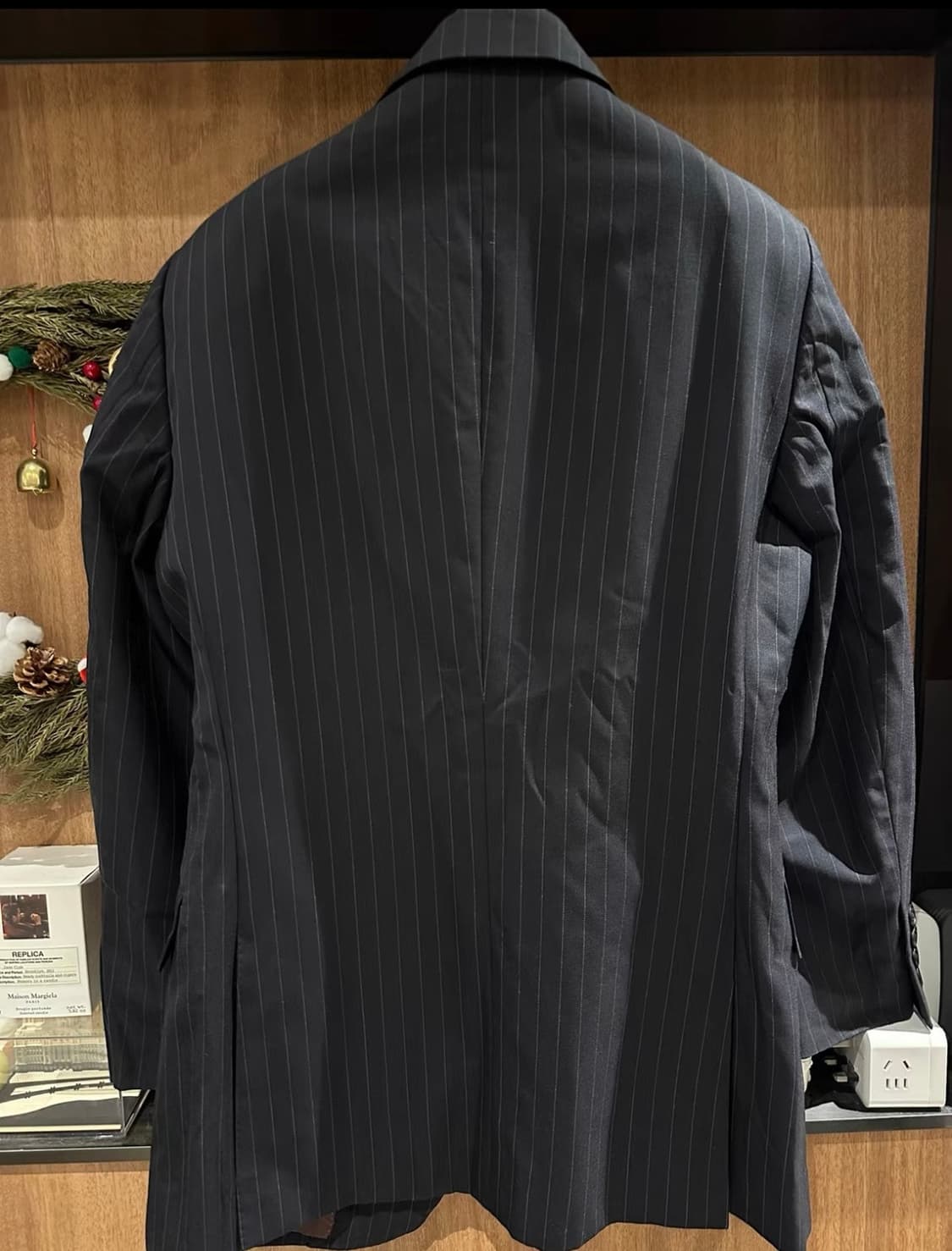 Burberry  양모 스트라이프 싱글 블레이저 자켓 상품이미지2