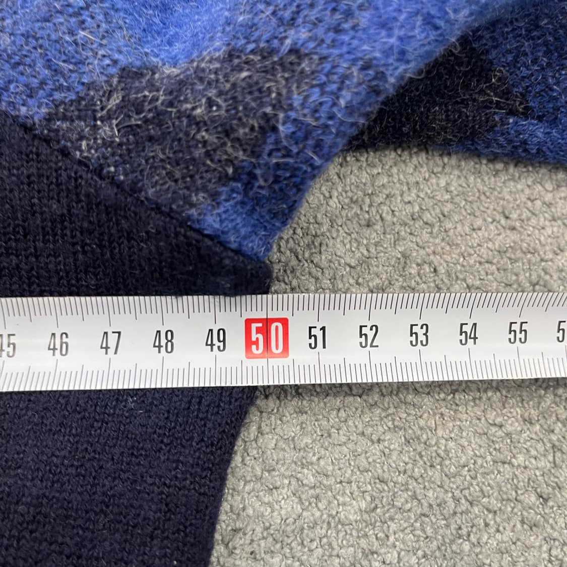 95 와이드앵글 여성 배색 아가일니트 상품이미지8