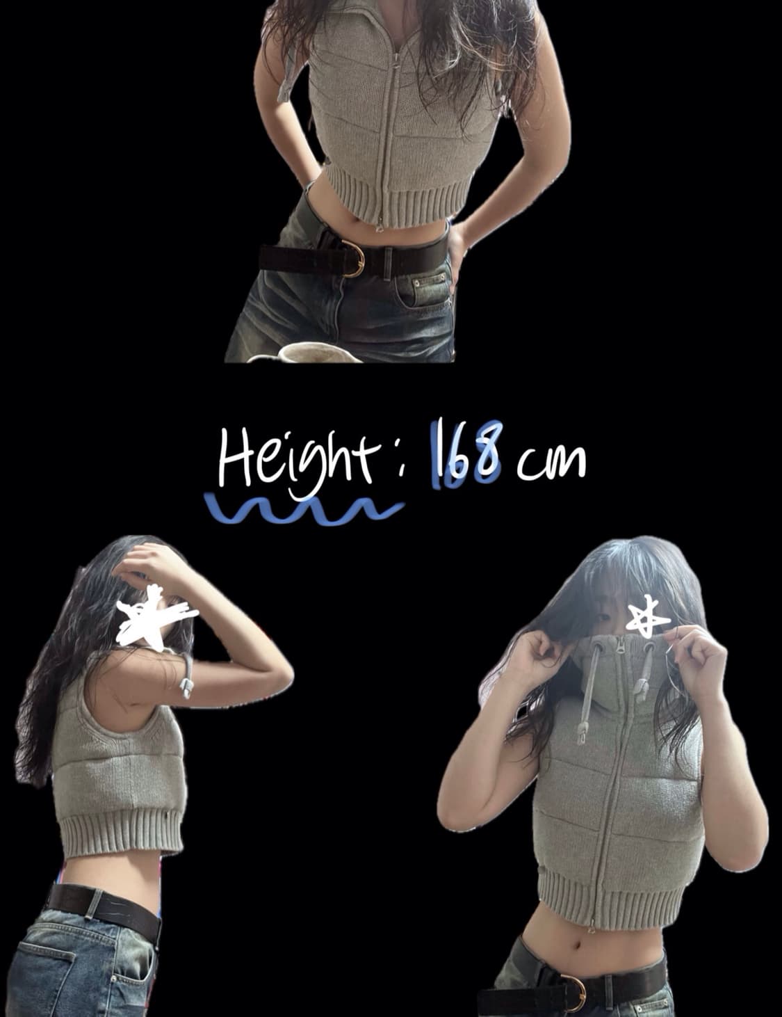 Armani Exchange 2way Knit Puffer Vest 상품이미지3