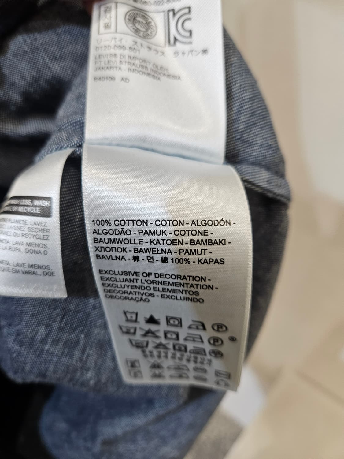 리바이스 데님 셔츠 자켓 상품이미지6